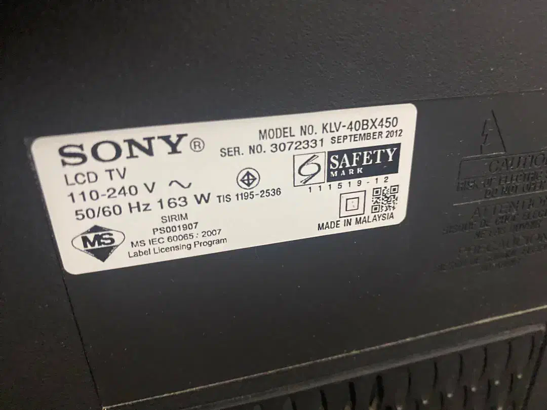 دو عدد. تلویزیون سونی|تلویزیون و پروژکتور|بندر کنگان, |دیوار