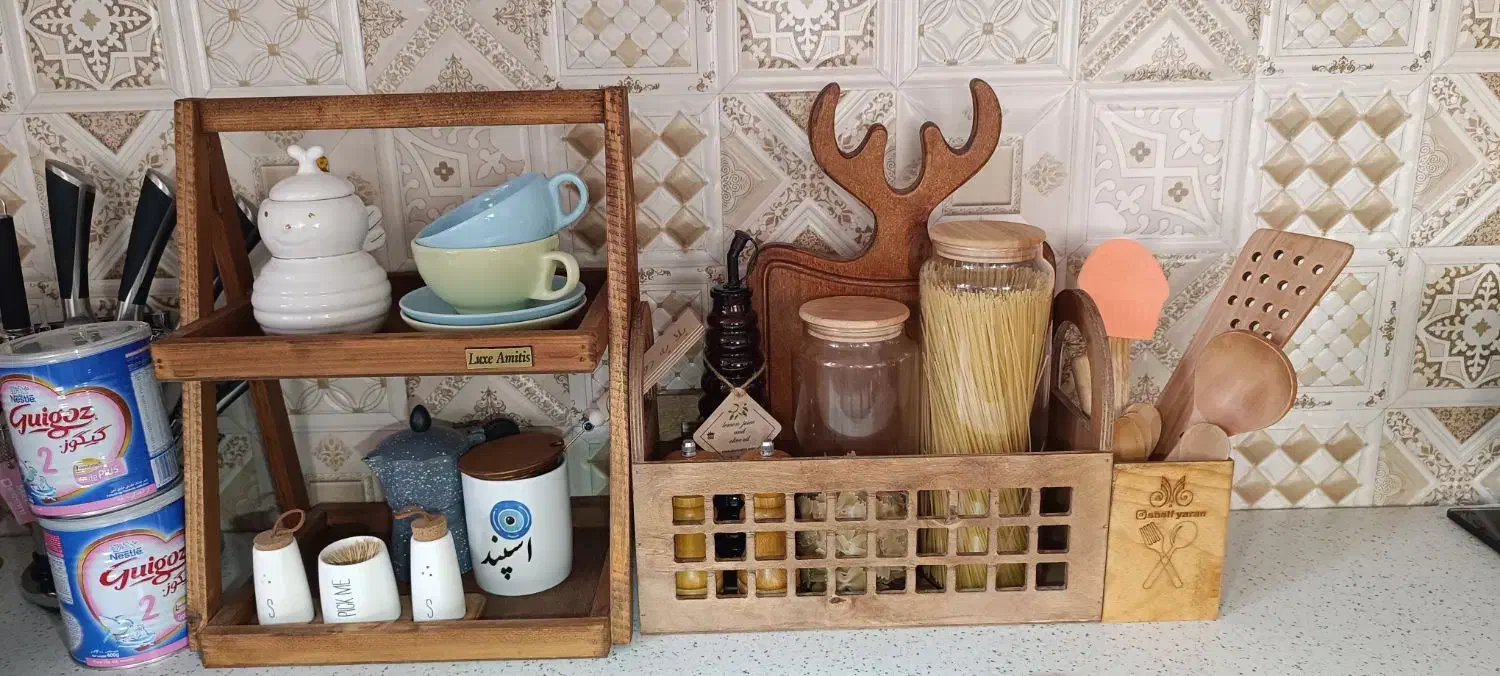 شلف چوبی|کتابخانه، شلف، قفسه‌های دیواری|مسجد سلیمان, |دیوار