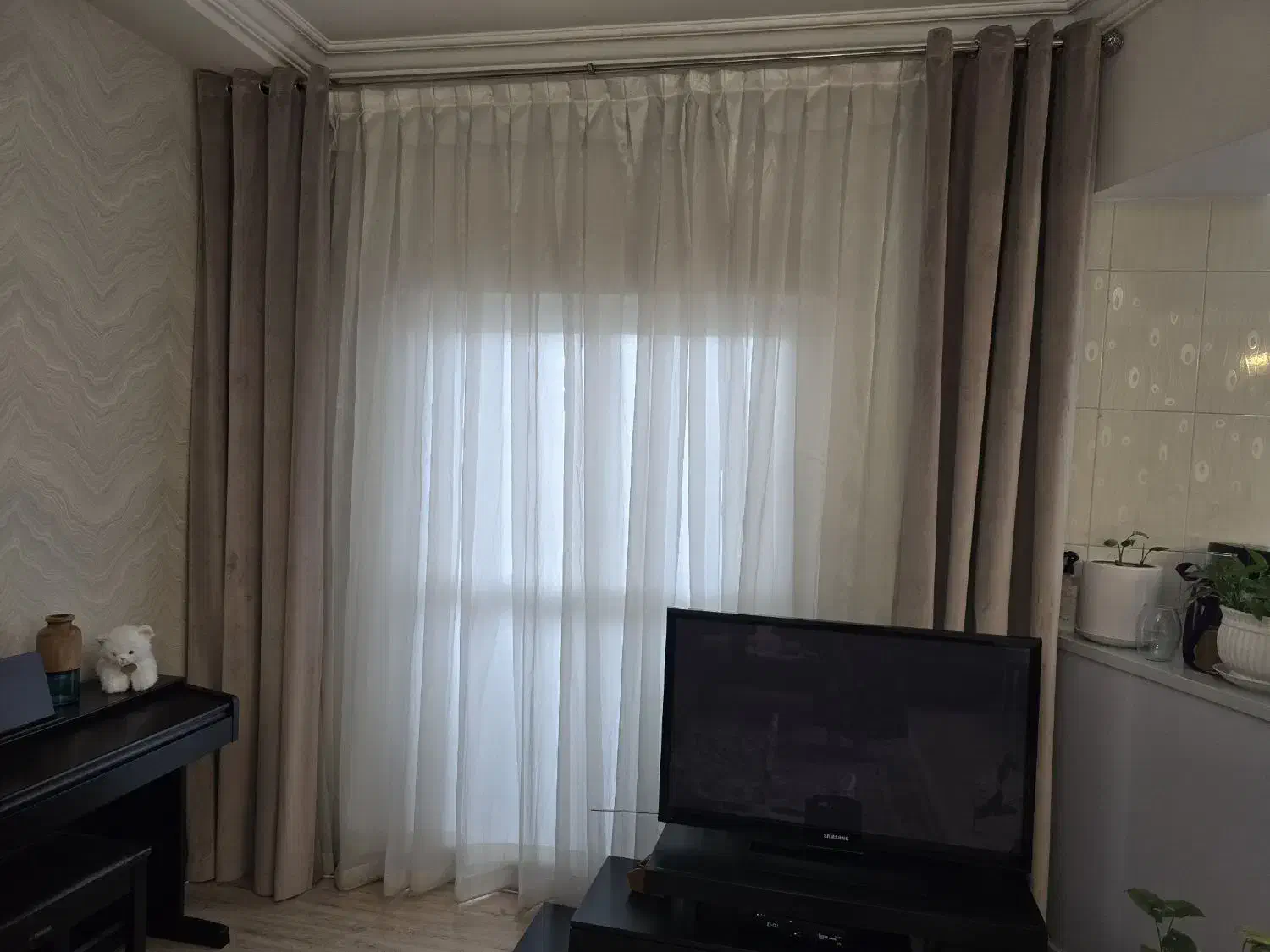 پرده پذیرایی|پرده، رانر، رومیزی|گرگان, |دیوار