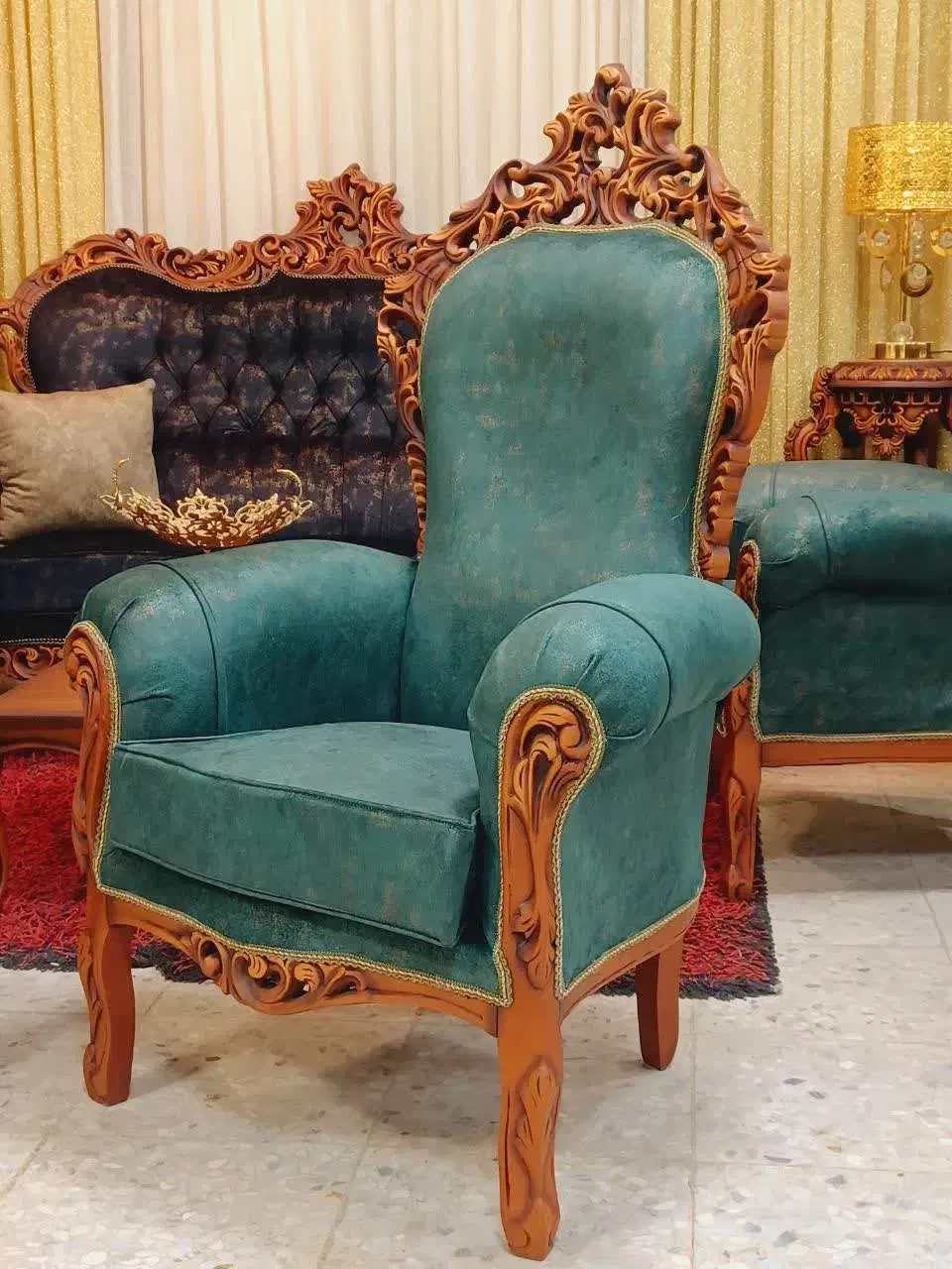 مبلمان سلطنتی ماهرخ|مبلمان خانگی و میز عسلی|تهران, یافت آباد جنوبی|دیوار