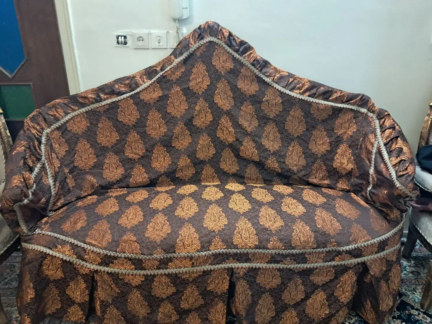 رو مبلی ۹ نفره|مبلمان خانگی و میز عسلی|فیروزکوه, |دیوار