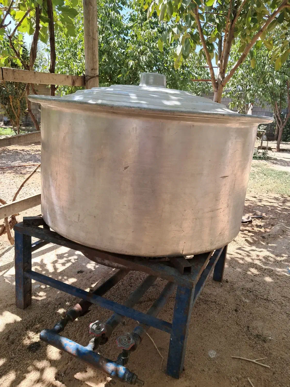 گاز بزگ سه شعله قدیمی محکم وسنگین بهترین جنس|اجاق گاز و لوازم برقی پختوپز|یاسوج, |دیوار