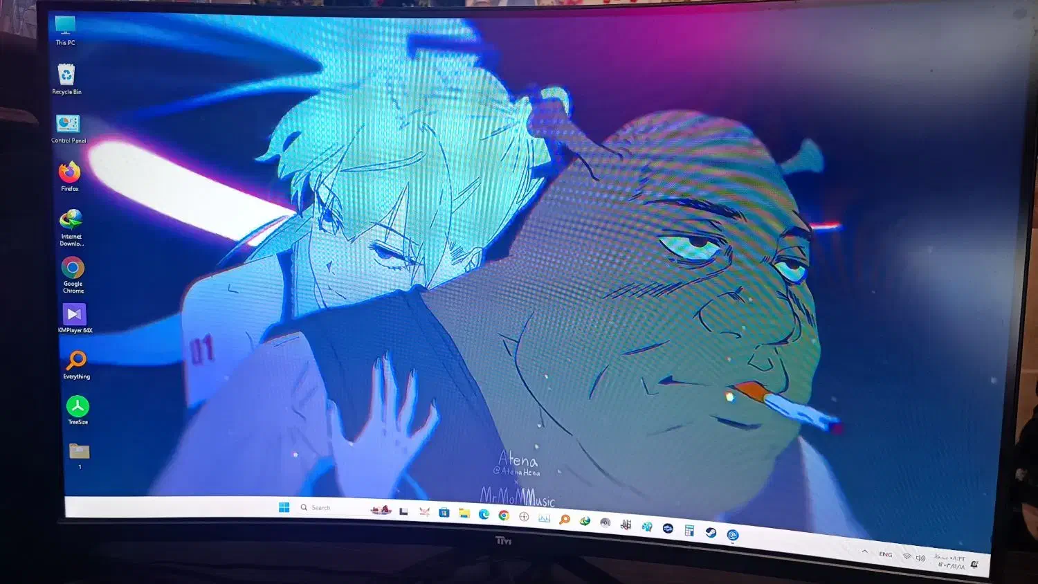 مانیتور گیمینگ 32 اینچ 240 هرتز rgb|قطعات و لوازم جانبی رایانه|همدان, |دیوار