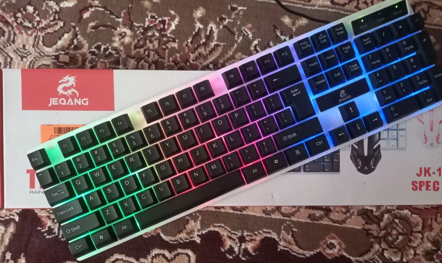 کیبورد گیمینگ جکنگ|قطعات و لوازم جانبی رایانه|رشت, پیرکلاچای|دیوار