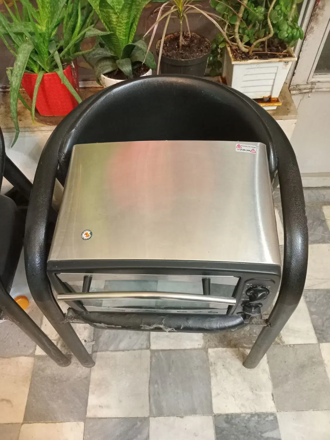 فربرقی استیل اون توسترکم کارکرد|اجاق گاز و لوازم برقی پخت‌وپز|تهران, بیسیم|دیوار