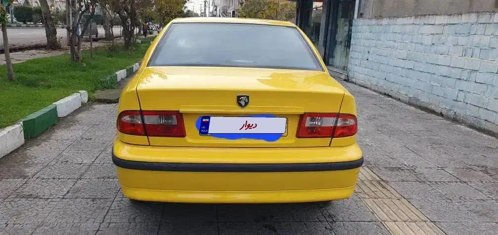 سمند خطی پلاک عمومی مدل ۹۶ مولتی پلکس|خودرو سواری و وانت|قائمشهر, |دیوار