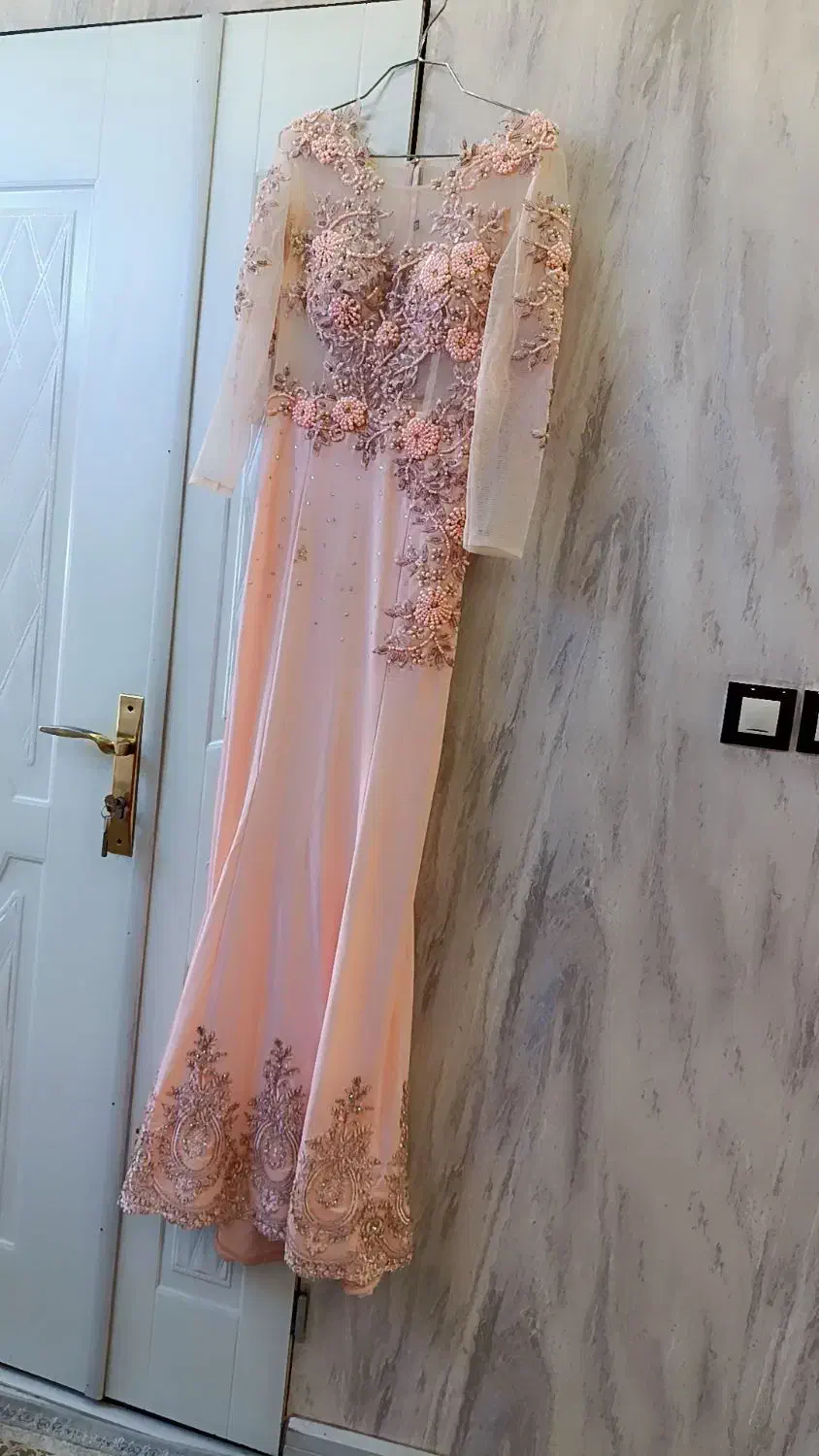 لباس مجلسی کارشده مدل ماهی بینظیر|لباس|ارومیه, |دیوار