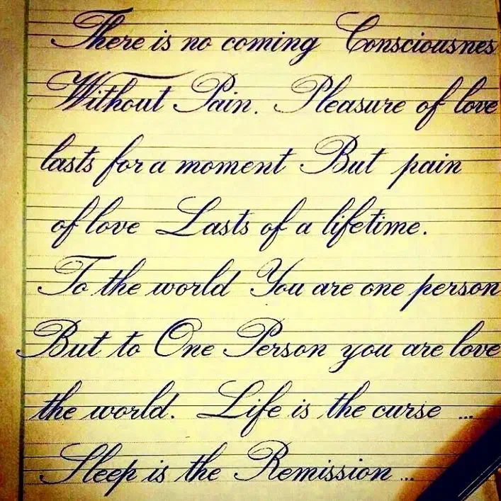 آموزش خصوصی خوشنویسی انگلیسی|خدمات آموزشی|یزد, |دیوار