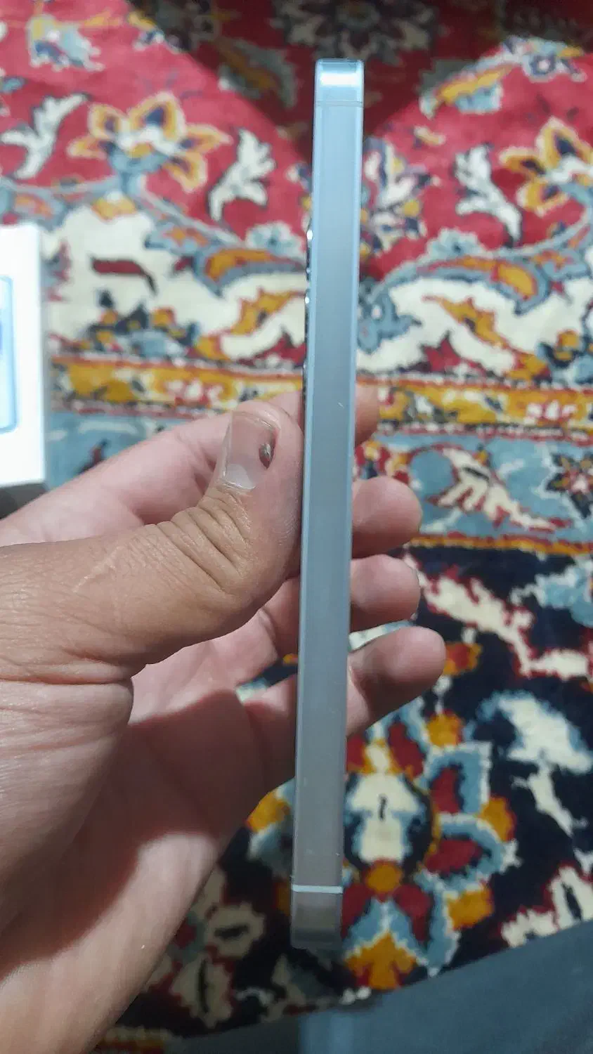 گلکسی A55رم ۱۲ حافظه ۲۵۶ سفید یاسی|موبایل|اسفراین, |دیوار