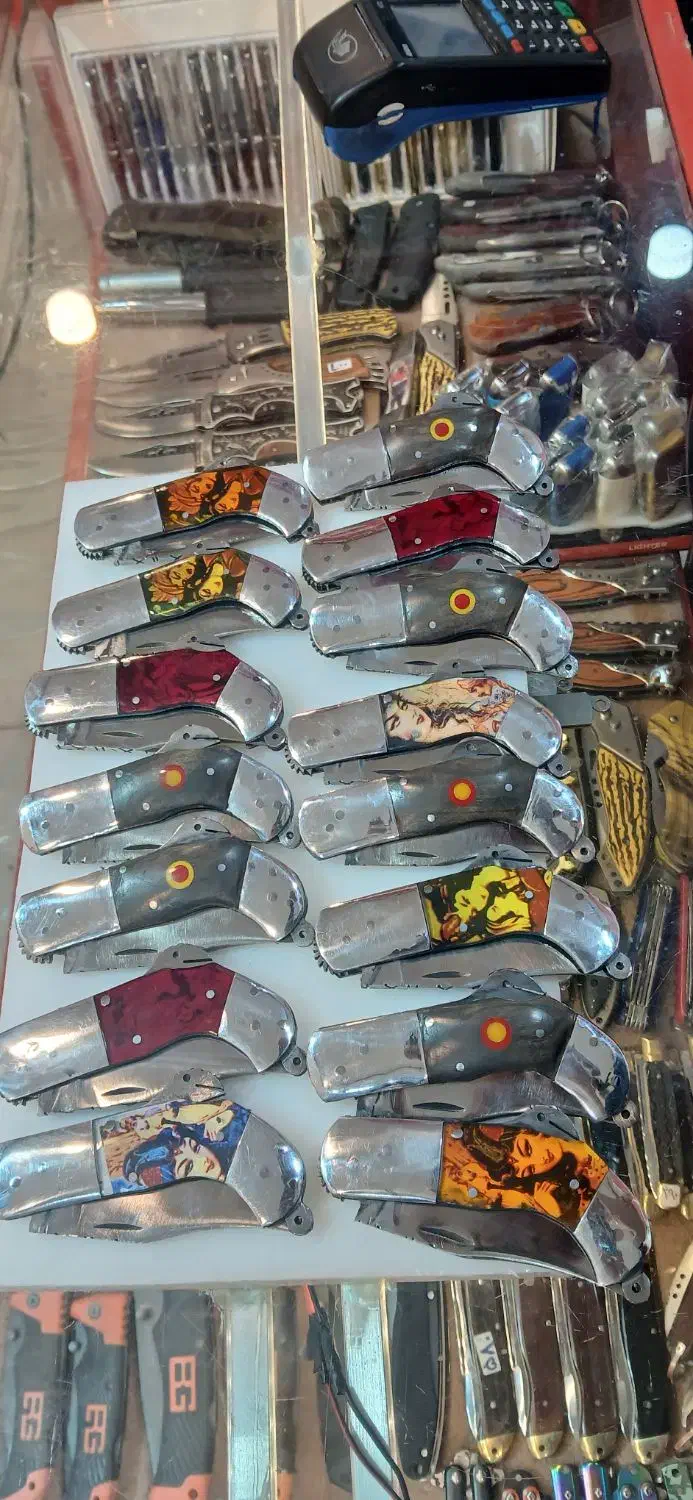 چاقو دنده ای نی ریزی|کوهنوردی و کمپینگ|کازرون, |دیوار