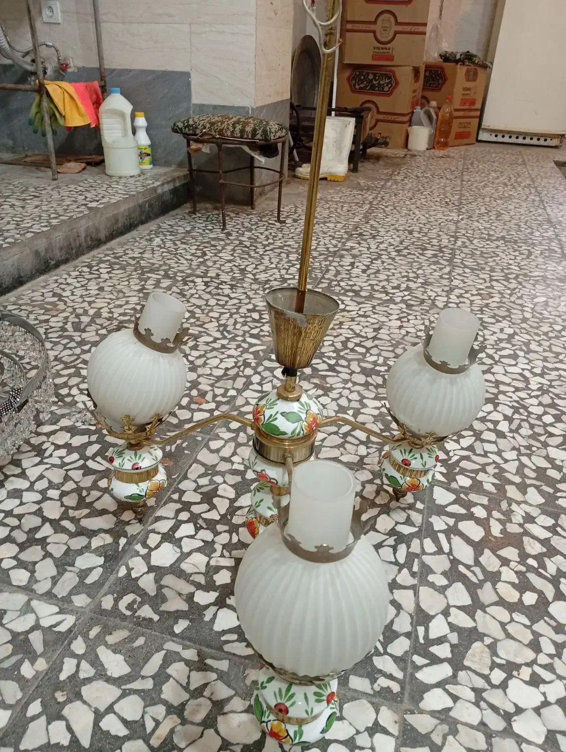 لوستر|لوستر و چراغ آویز|بابل, |دیوار