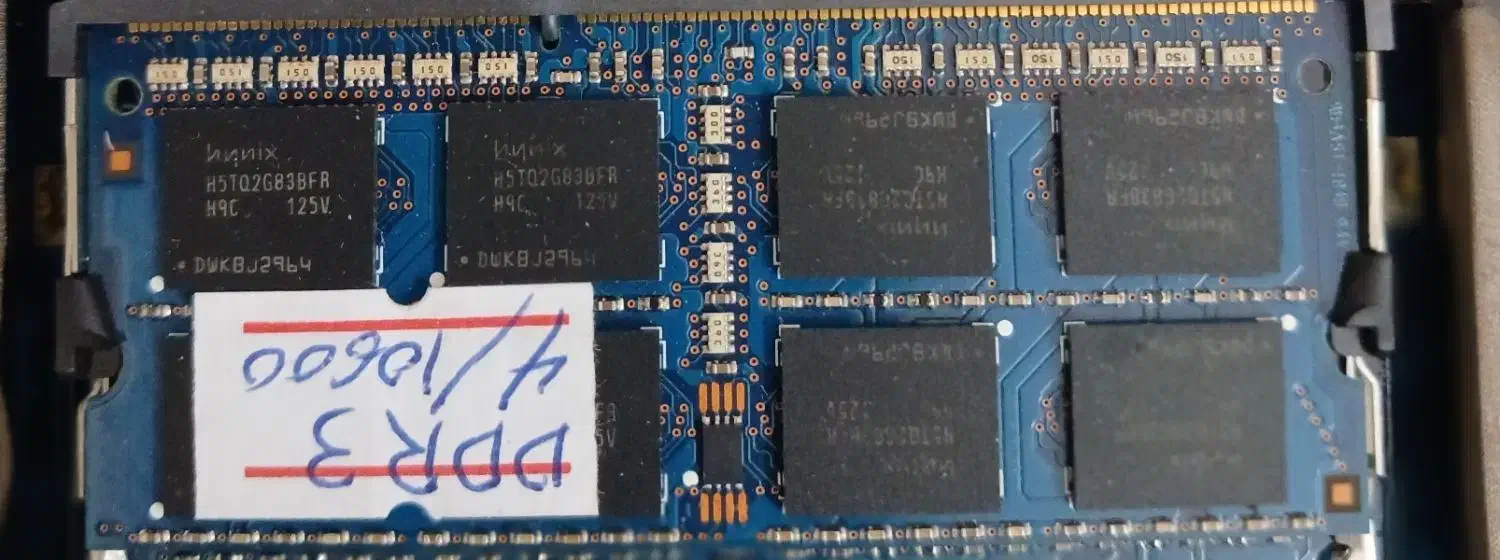 رم ۲ گیگ DDR3 لپتاپ|قطعات و لوازم جانبی رایانه|مشهد, دانشجو|دیوار