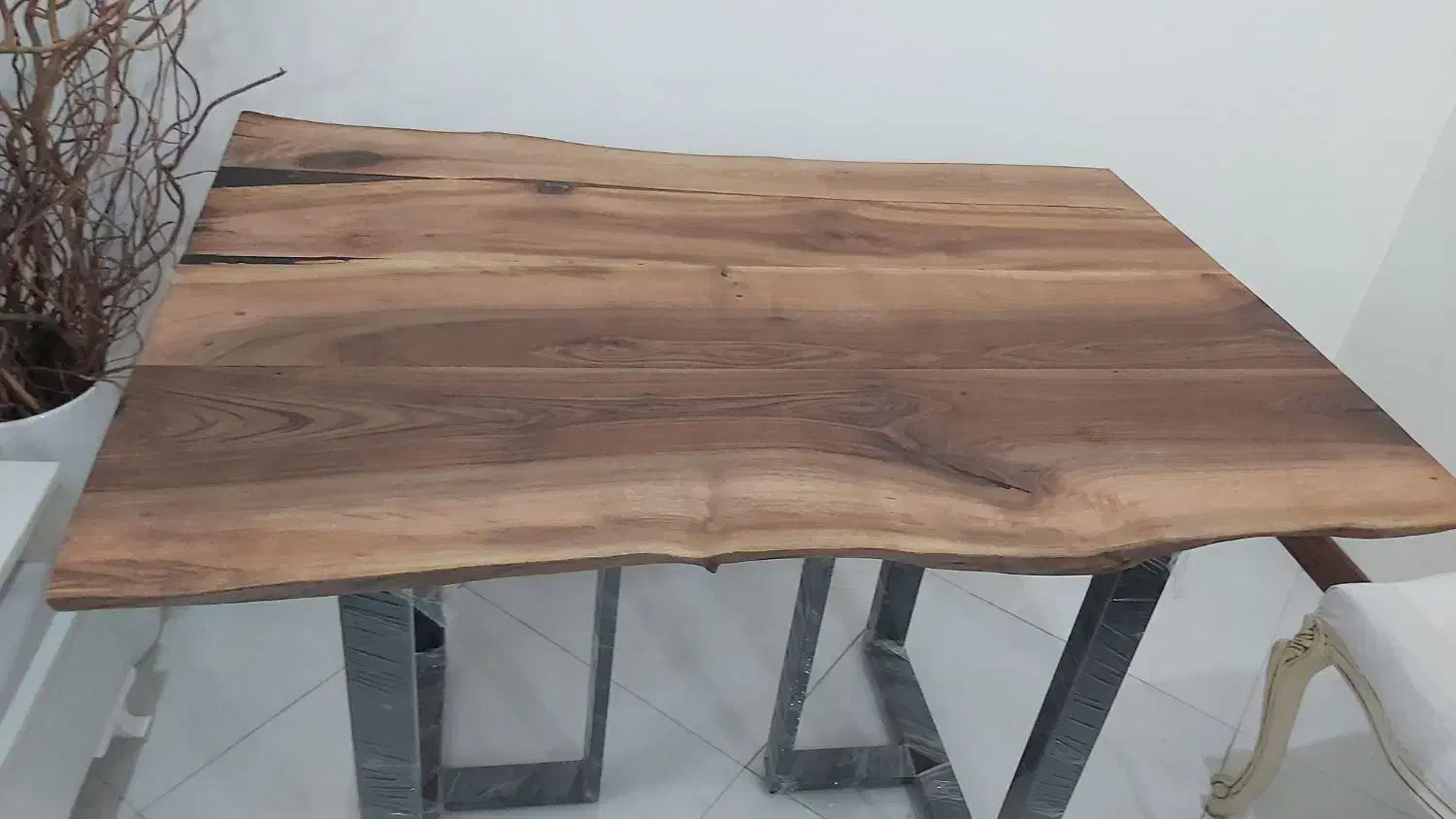 میز ناهار خوری ۴ نفره رستیک|میز و صندلی غذاخوری|تهران, والفجر (افسریه)|دیوار