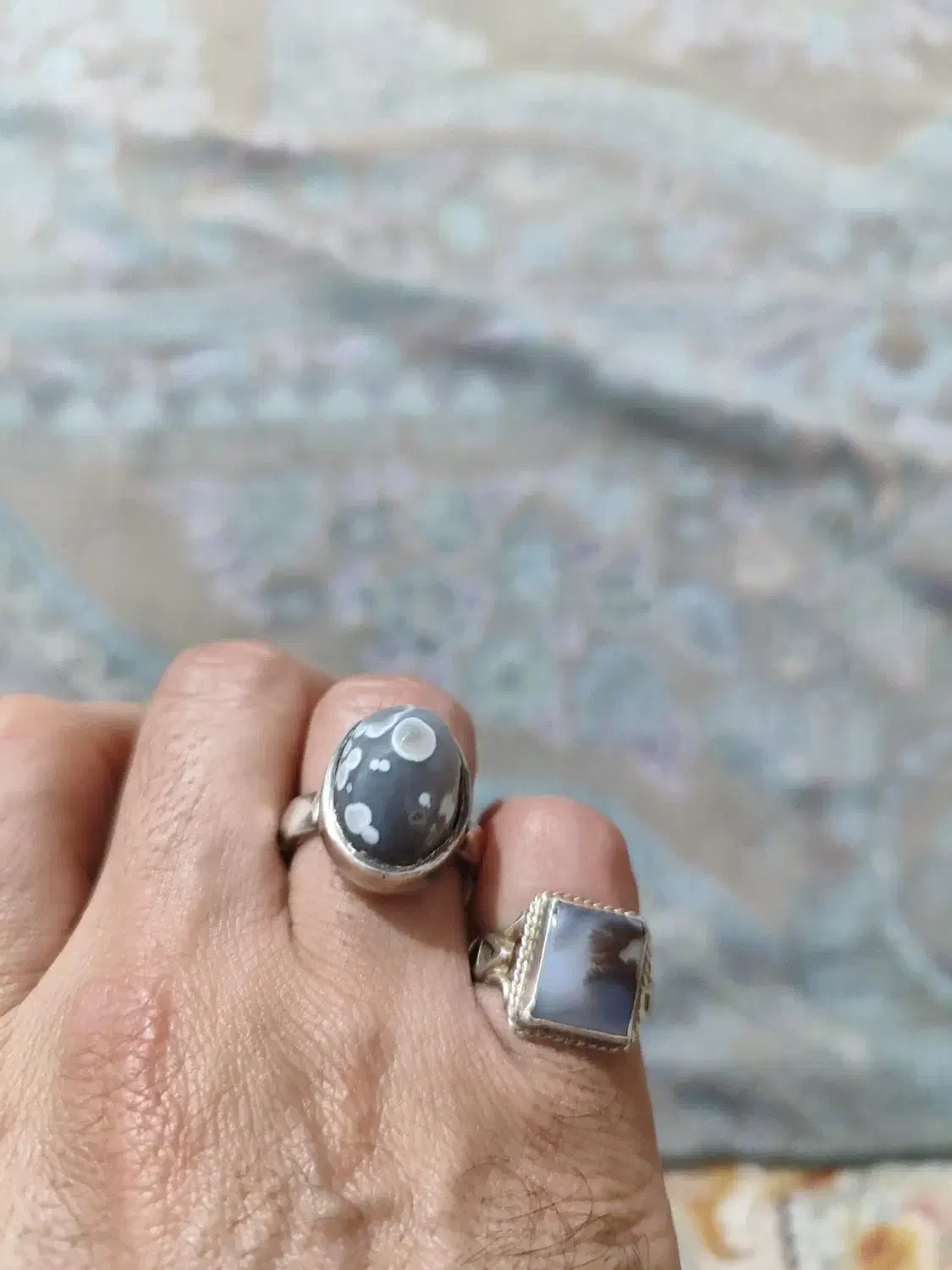 ی جفت انگشتر دست ساز|جواهرات|مسجد سلیمان, |دیوار