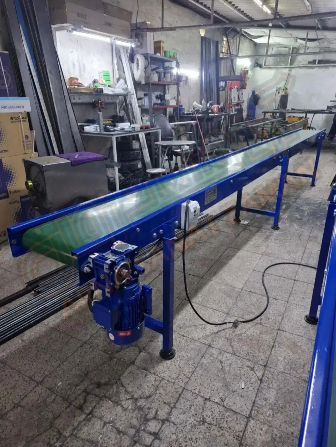 بلت کانوایر نقاله برای حمل مونتاژ کالا با تسمه pvc|ماشین‌آلات صنعتی|تهران, بریانک|دیوار