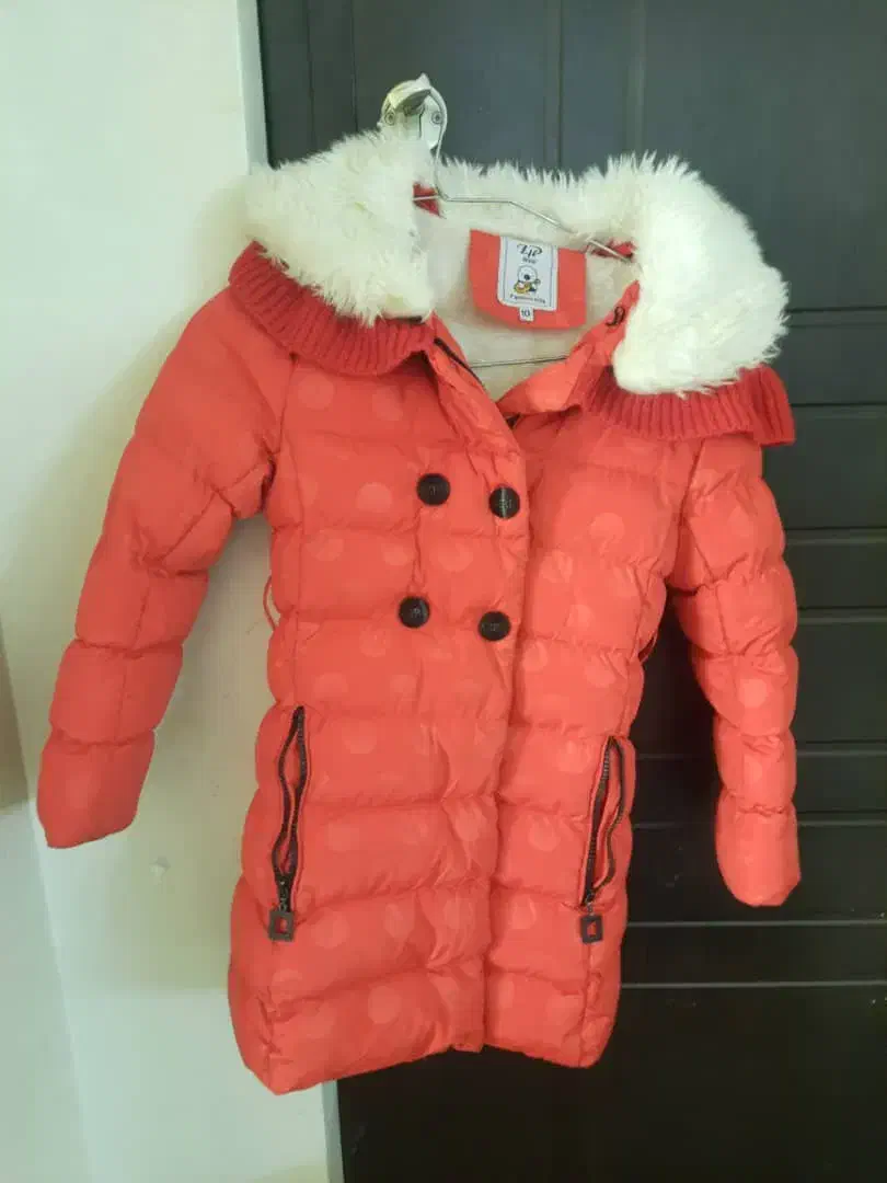 کاپشن دخترانه نو|کفش و لباس بچه|تهران, دولاب|دیوار