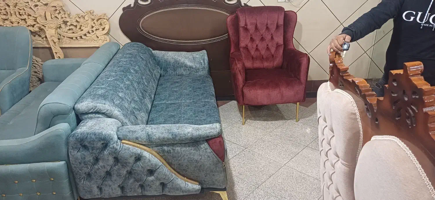 مبل مکانیز تختخواب شو|مبلمان خانگی و میز عسلی|یزد, |دیوار