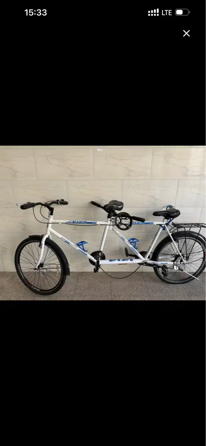 دو چرخه دو نفره|دوچرخه، اسکیت، اسکوتر|شاهینشهر, خانه کارگر|دیوار