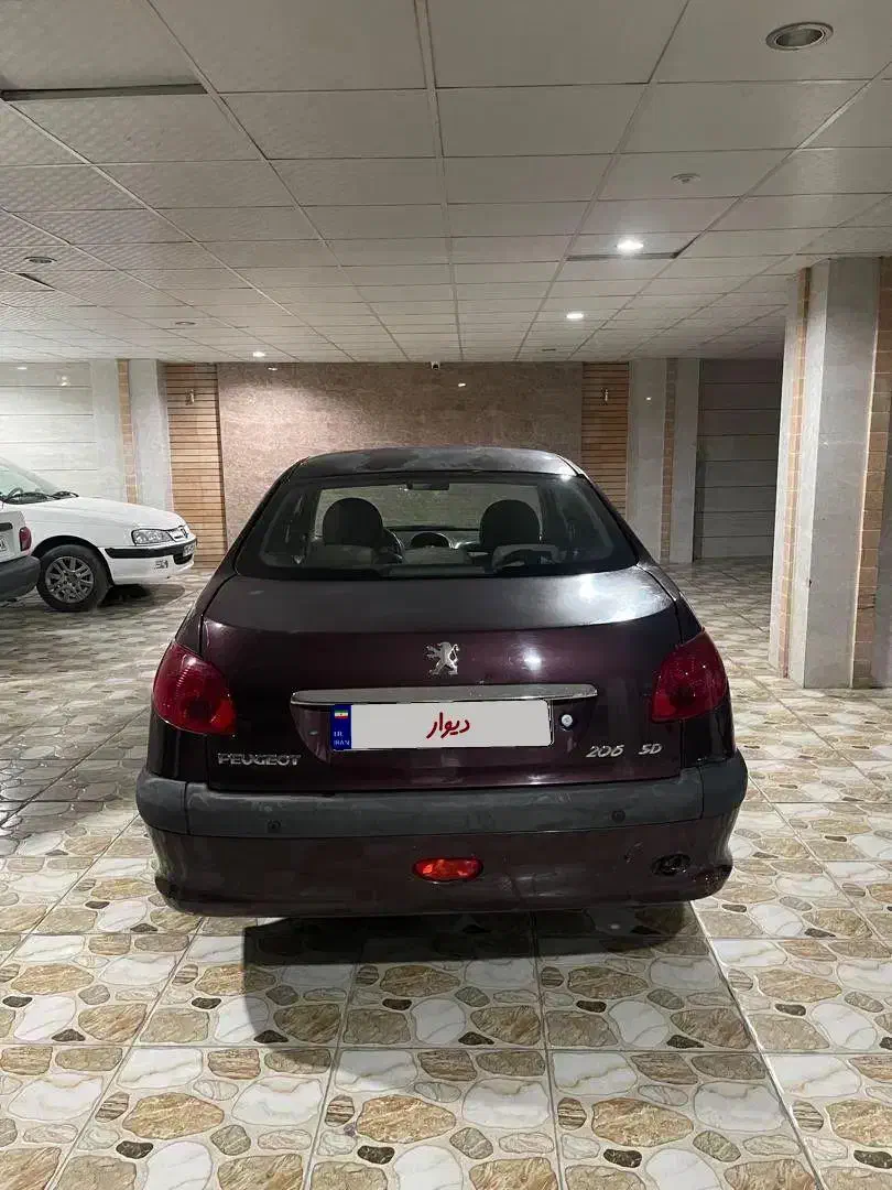 پژو 206 sd مدل 93|خودرو سواری و وانت|ایلام, |دیوار