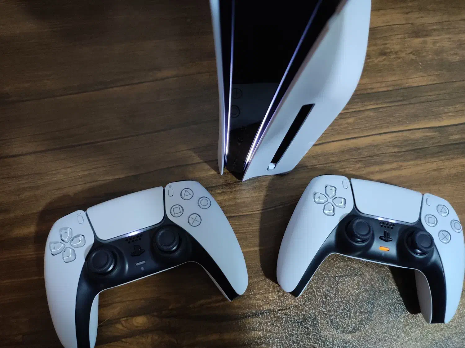 PS5 اسلیم دیسک خور دو دسته|کنسول، بازی ویدئویی و آنلاین|کرمان, |دیوار