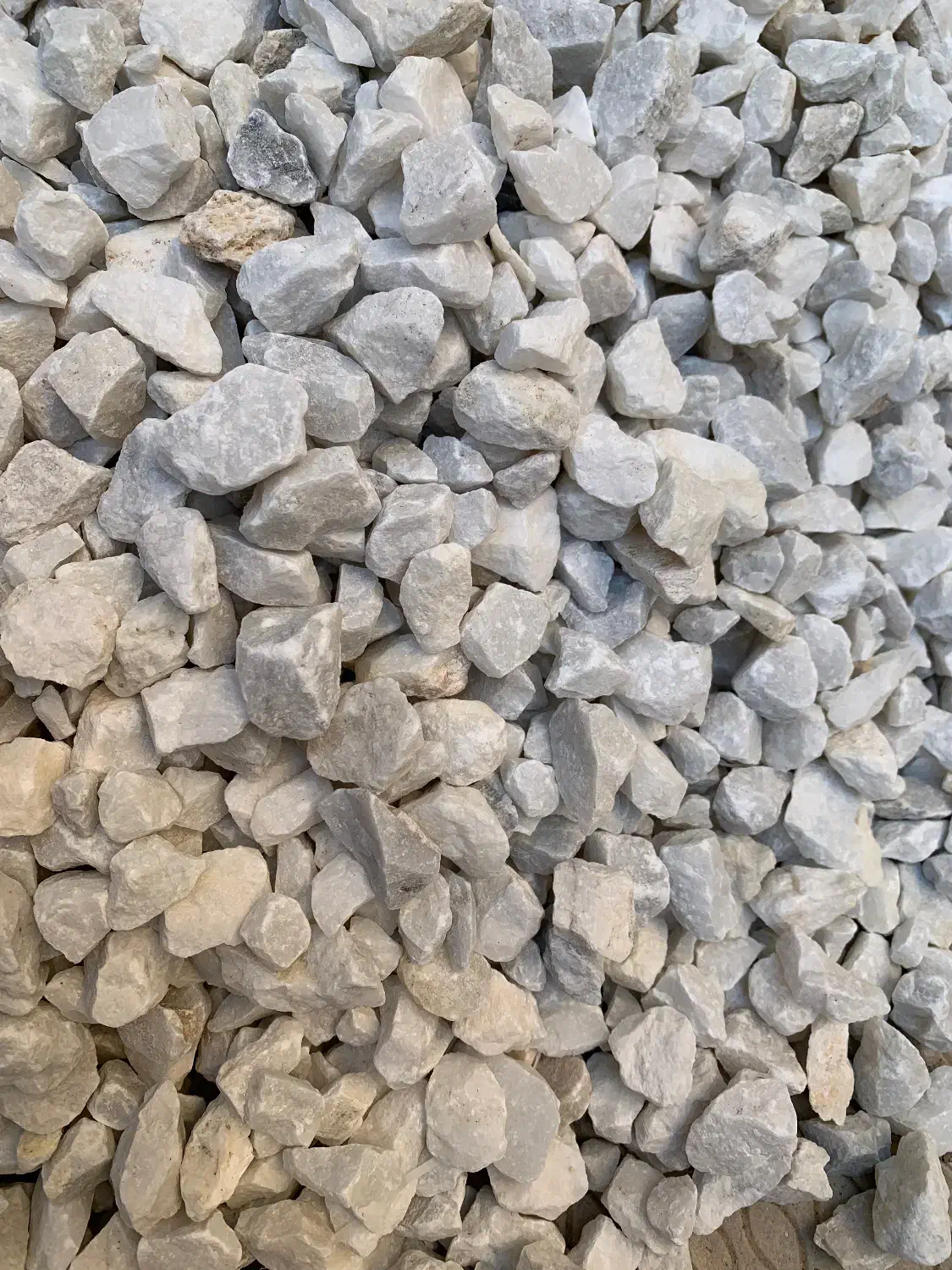 سنگ سفید شکسته بادامی تزئینی|مصالح و تجهیزات ساختمان|میاندوآب, |دیوار