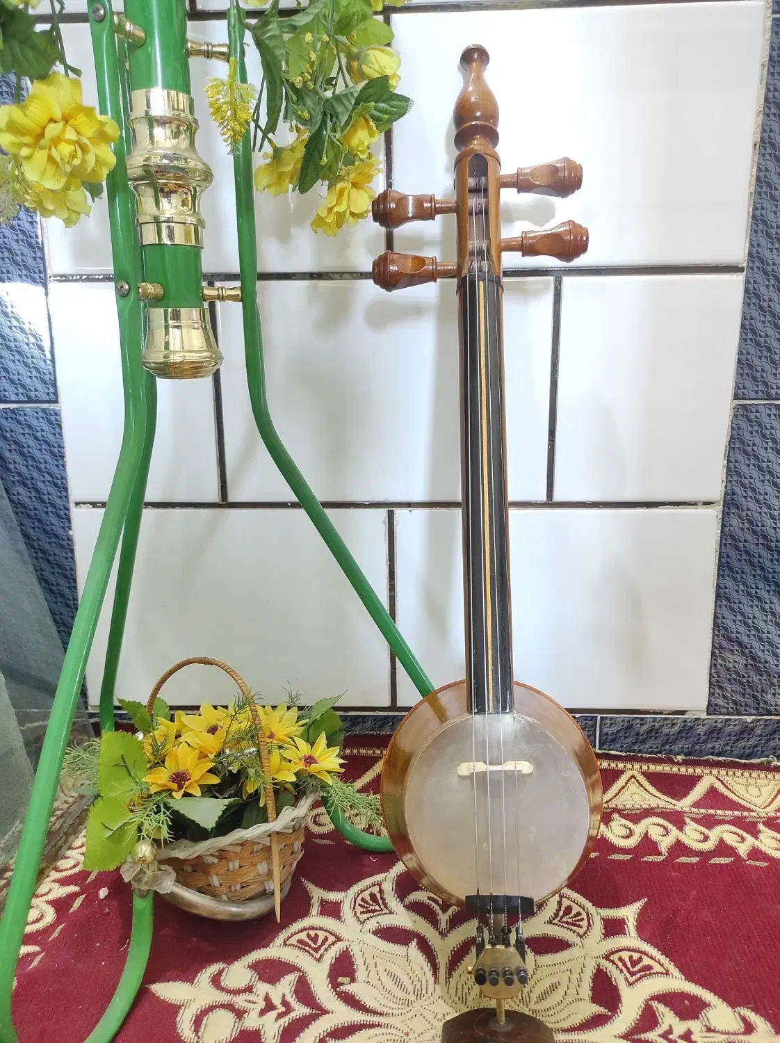 کمانچه آبنوس|سازهای سنتی|اندیمشک, |دیوار