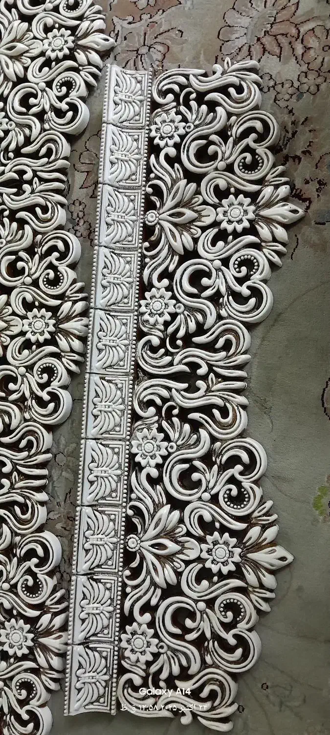 کتیبه پرده|پرده، رانر، رومیزی|تهران, شهرک رضویه|دیوار