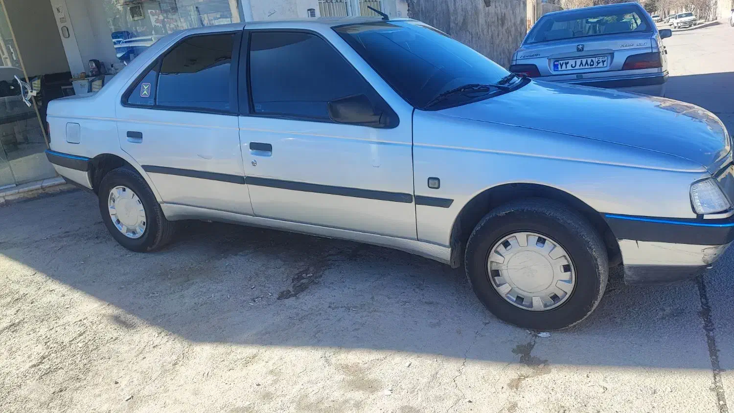 پژو405 نقره ای|خودرو سواری و وانت|یاسوج, |دیوار