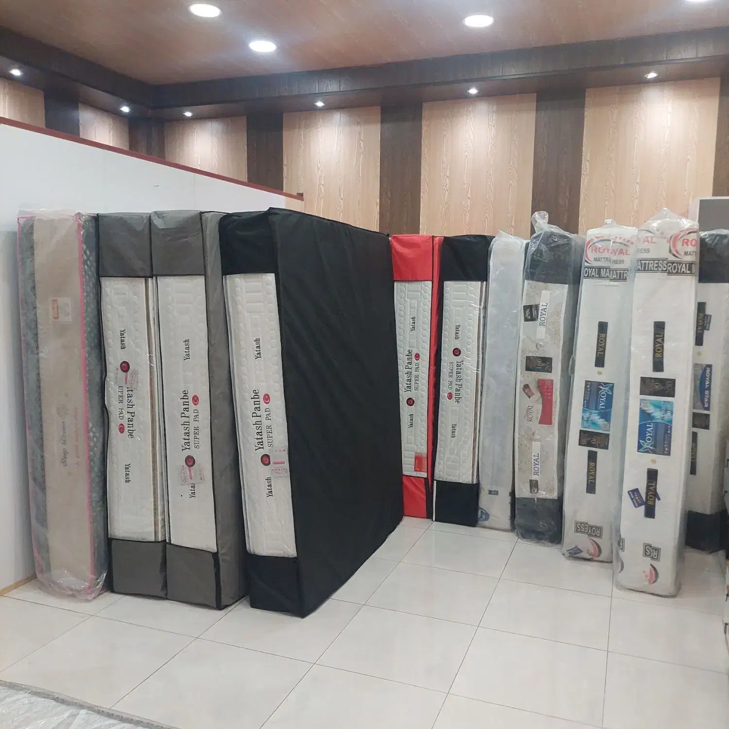 تشک دونفره و یک نفره|تشک تختخواب|تنکابن, |دیوار