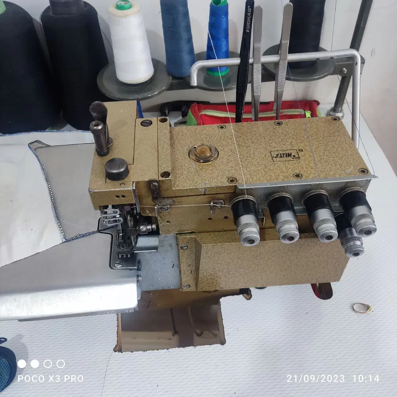 چرخ سردوز پنج نخ جت آلمان|چرخ خیاطی و ریسندگی|سنندج, |دیوار