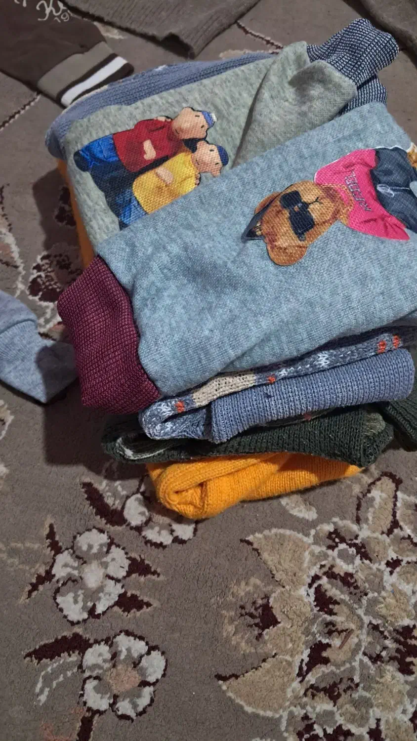 سیشرت هودی بلوز وژاکت زمستانی پسرانه درحدنو ۵۵۰|لباس|تربت‌حیدریه, رضاشهر|دیوار