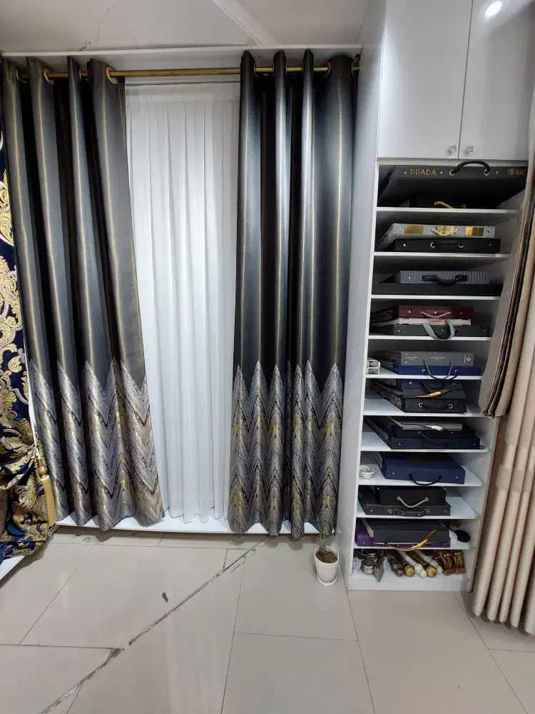 پرده پانچی وپانچ به لوازمی که استفاده شده فکر کردی|پرده، رانر، رومیزی|اهواز, شریعتی جنوبی|دیوار