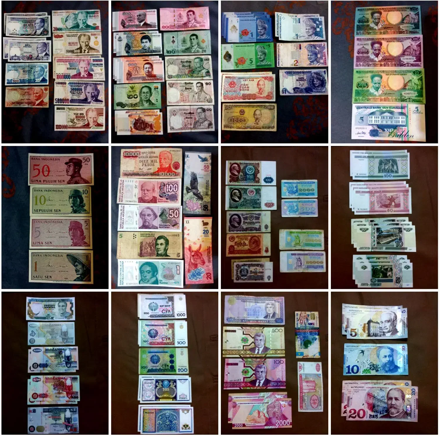کلکسیون اسکناس|کلکسیون سکه، تمبر، اسکناس|شیراز, معالی‌آباد|دیوار