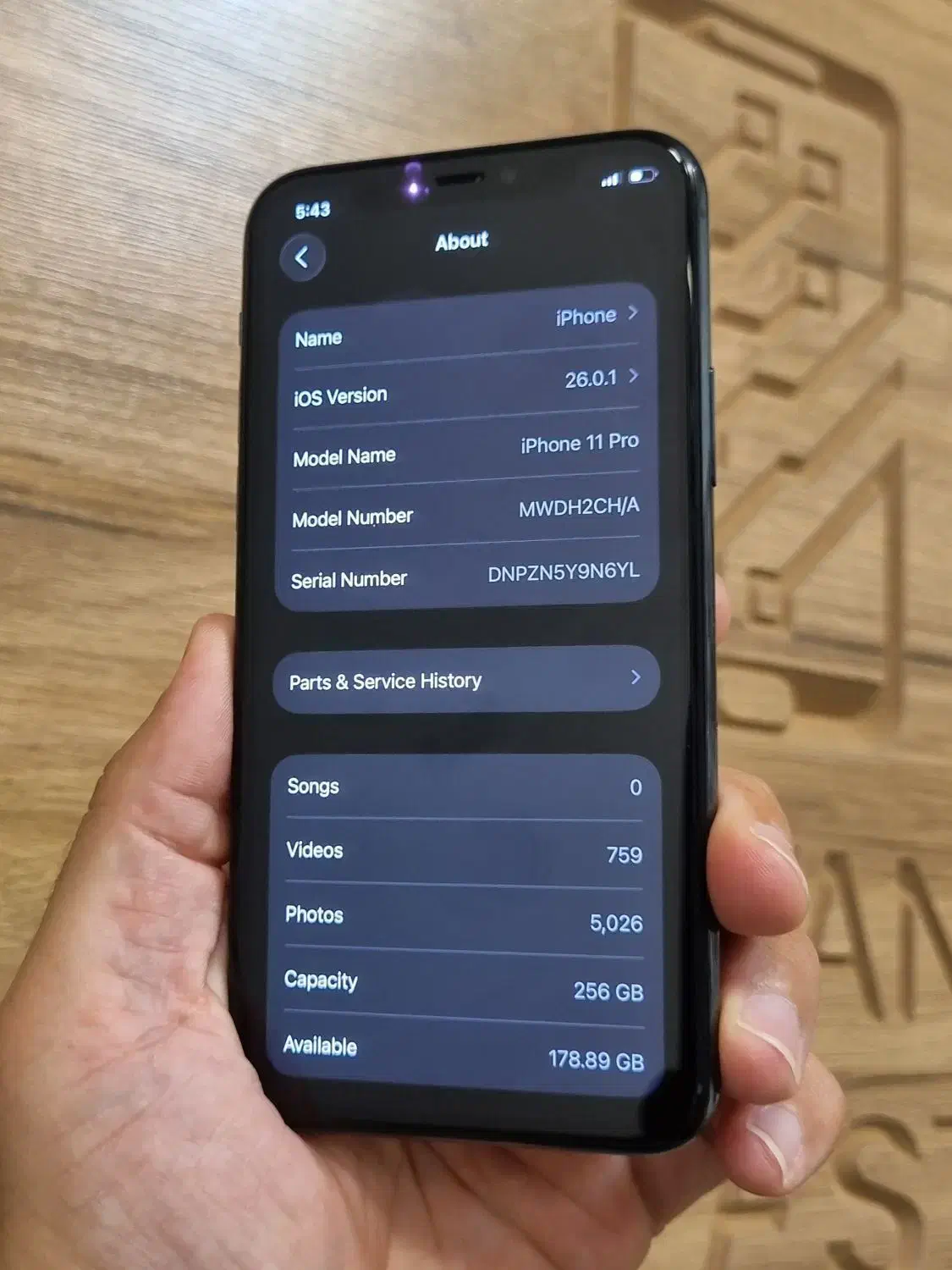 آیفون 11 پرو * 256 گیگ * CH * باتری 70% فابریک|موبایل|مشهد, کوثر|دیوار