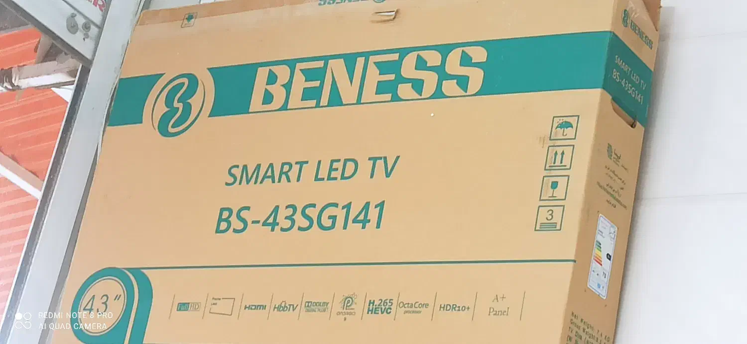 تلوزیون سمارت ال ای دی 43اینج BENESS|تلویزیون و پروژکتور|شادگان, |دیوار