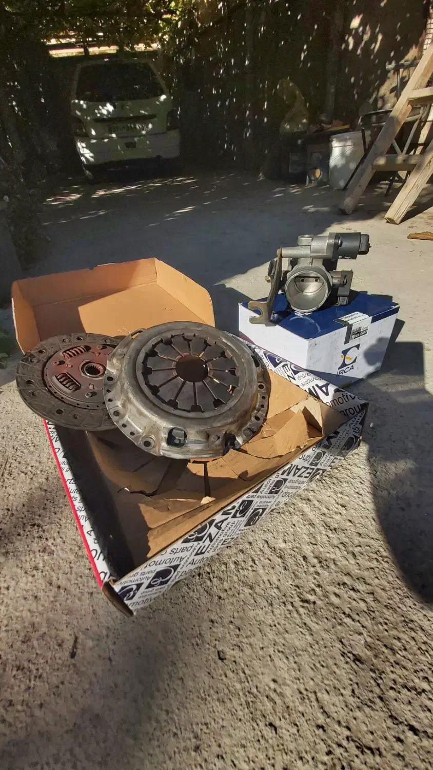 دریچه گاز و صفحه کلاج پراید|قطعات یدکی و لوازم جانبی|تبریز, |دیوار