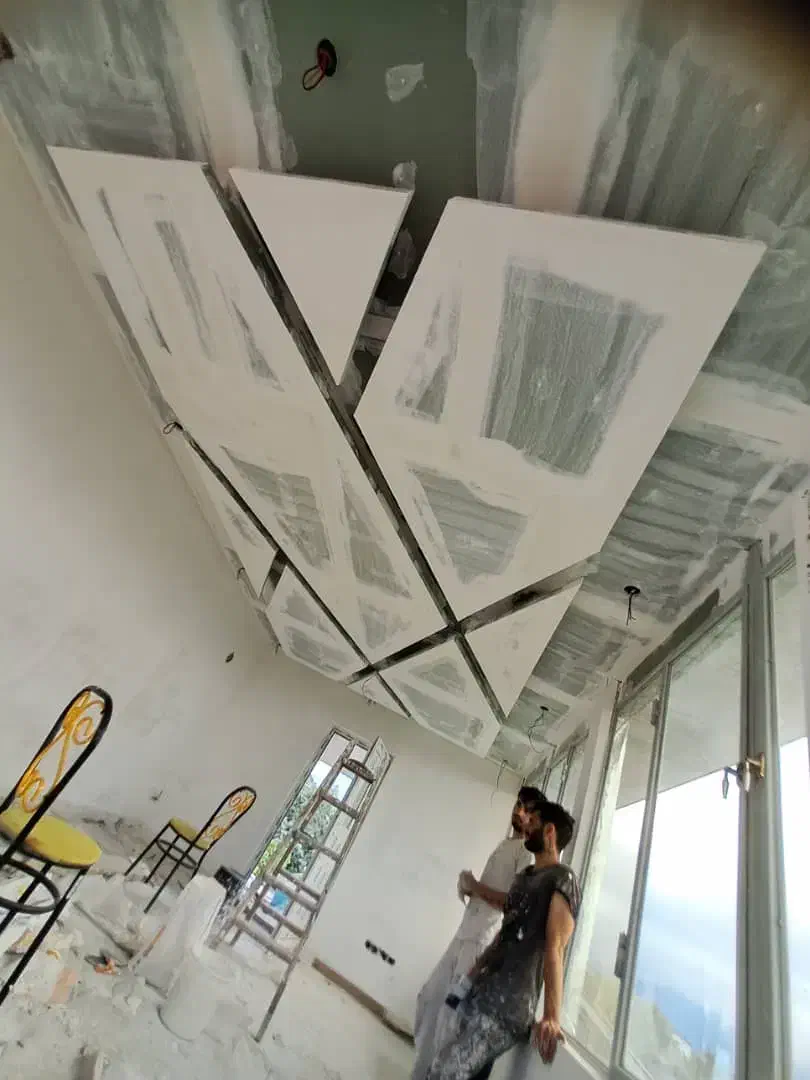 نقاشی ساختمان وکاغذ دیواری|خدمات پیشه و مهارت|کرج, فاز ۱ مهرشهر|دیوار