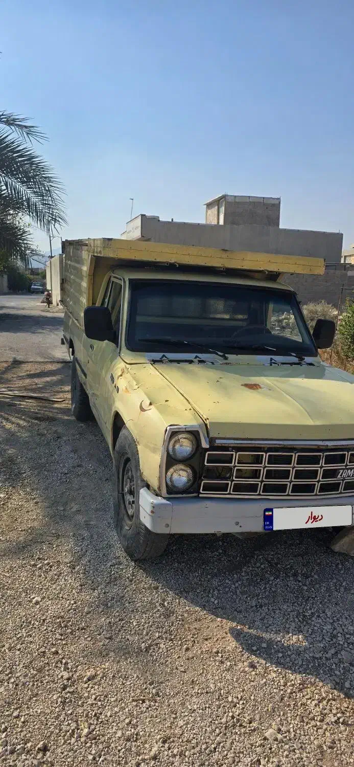 فروش یکدستگاه وانت نیسان زامیاد دیزل مدل 1389|خودرو سواری و وانت|جم, |دیوار