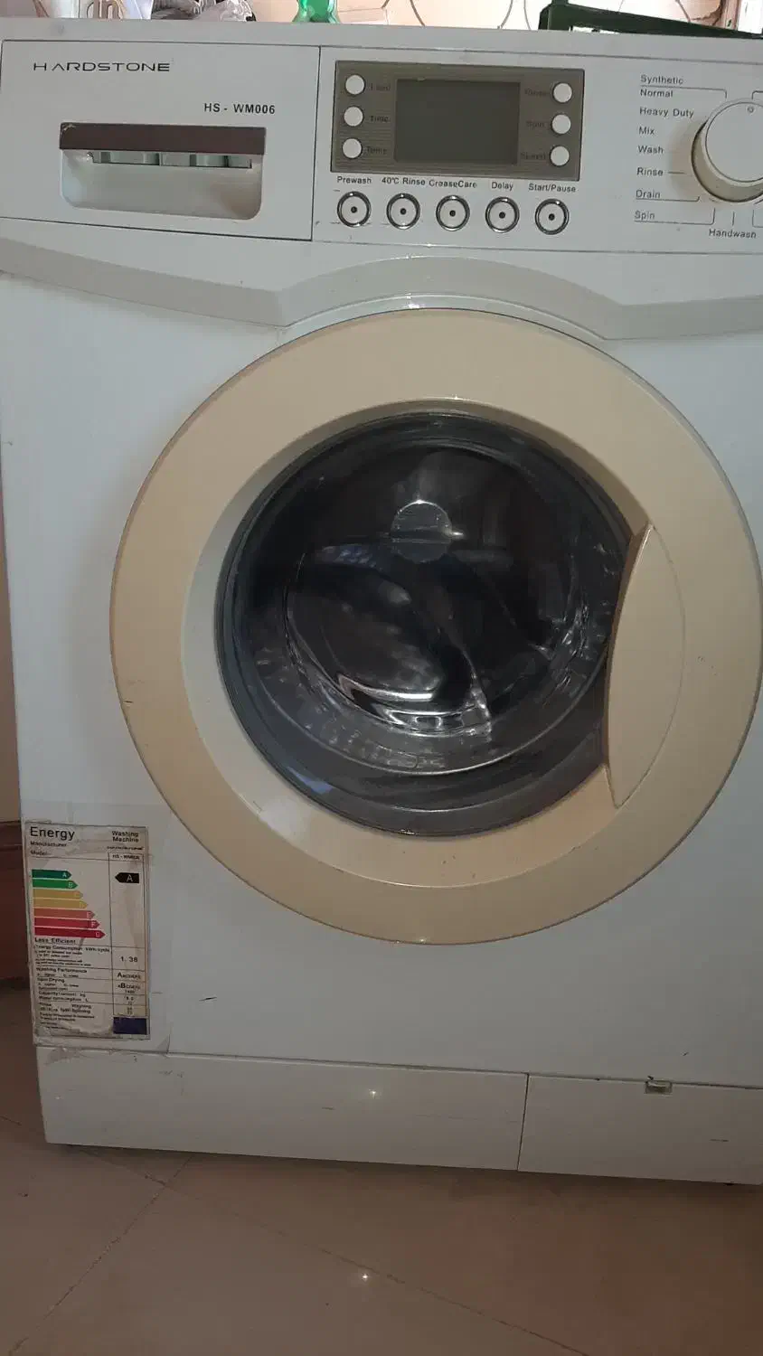 ماشین لباسشویی هاردستون ۸کیلویی|ماشین لباسشویی و خشککن لباس|مشهد, زیبا شهر|دیوار