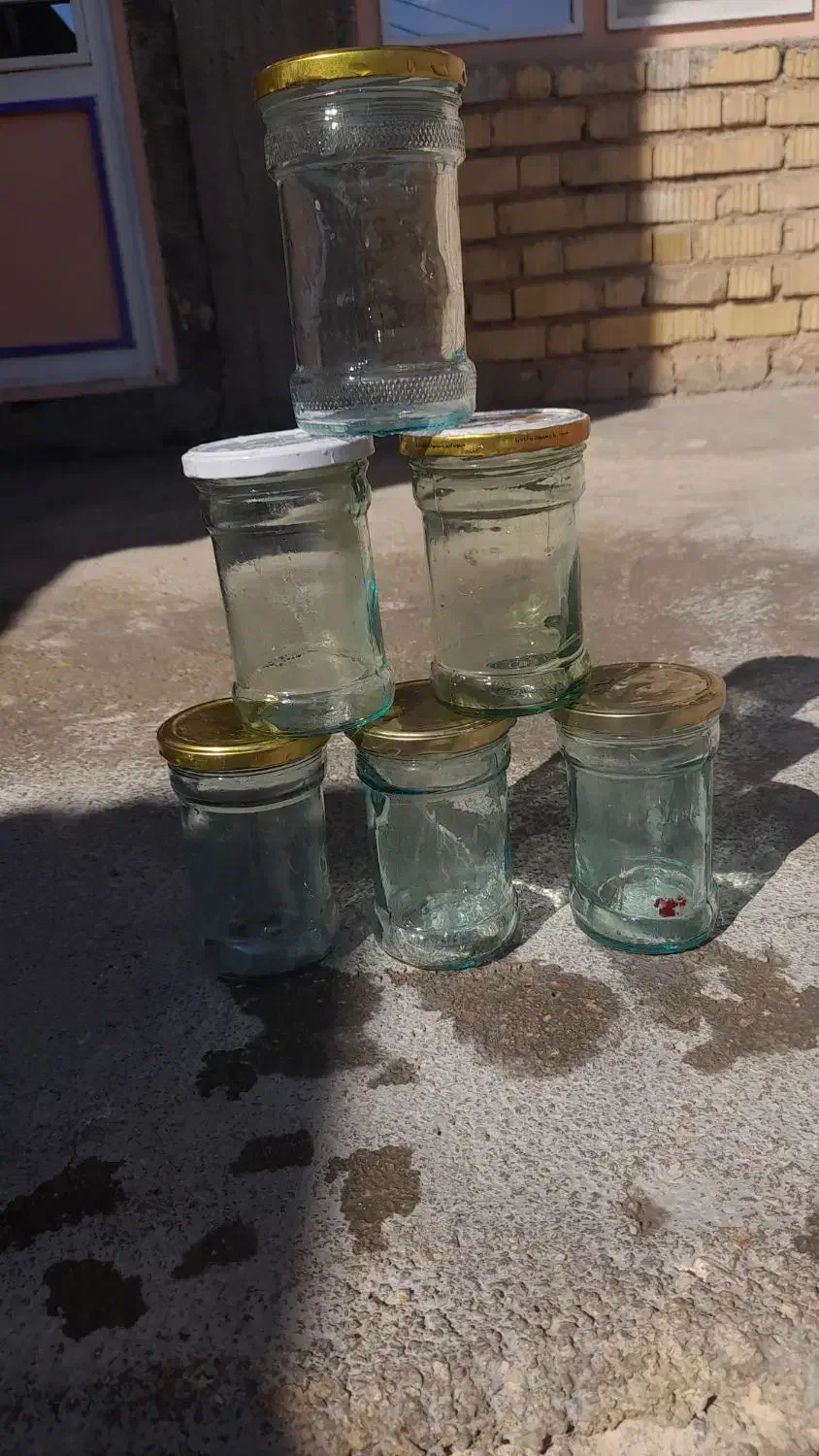 شیشه مربا|ظروف نگهدارنده، پلاستیکی، یک‌بارمصرف|زرقان, |دیوار