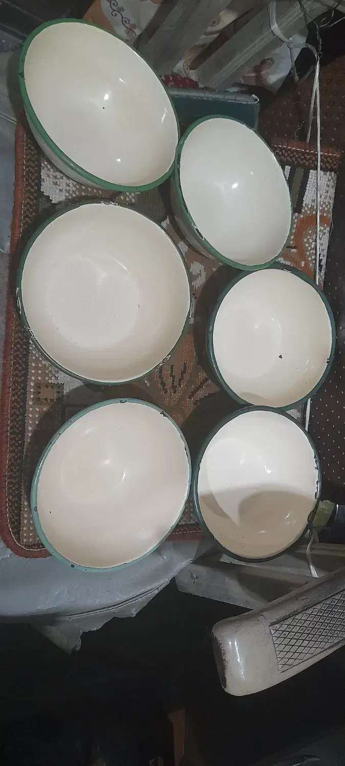 کاسه لعابی قدیمی|کلکسیون اشیاء عتیقه|بروجرد, |دیوار