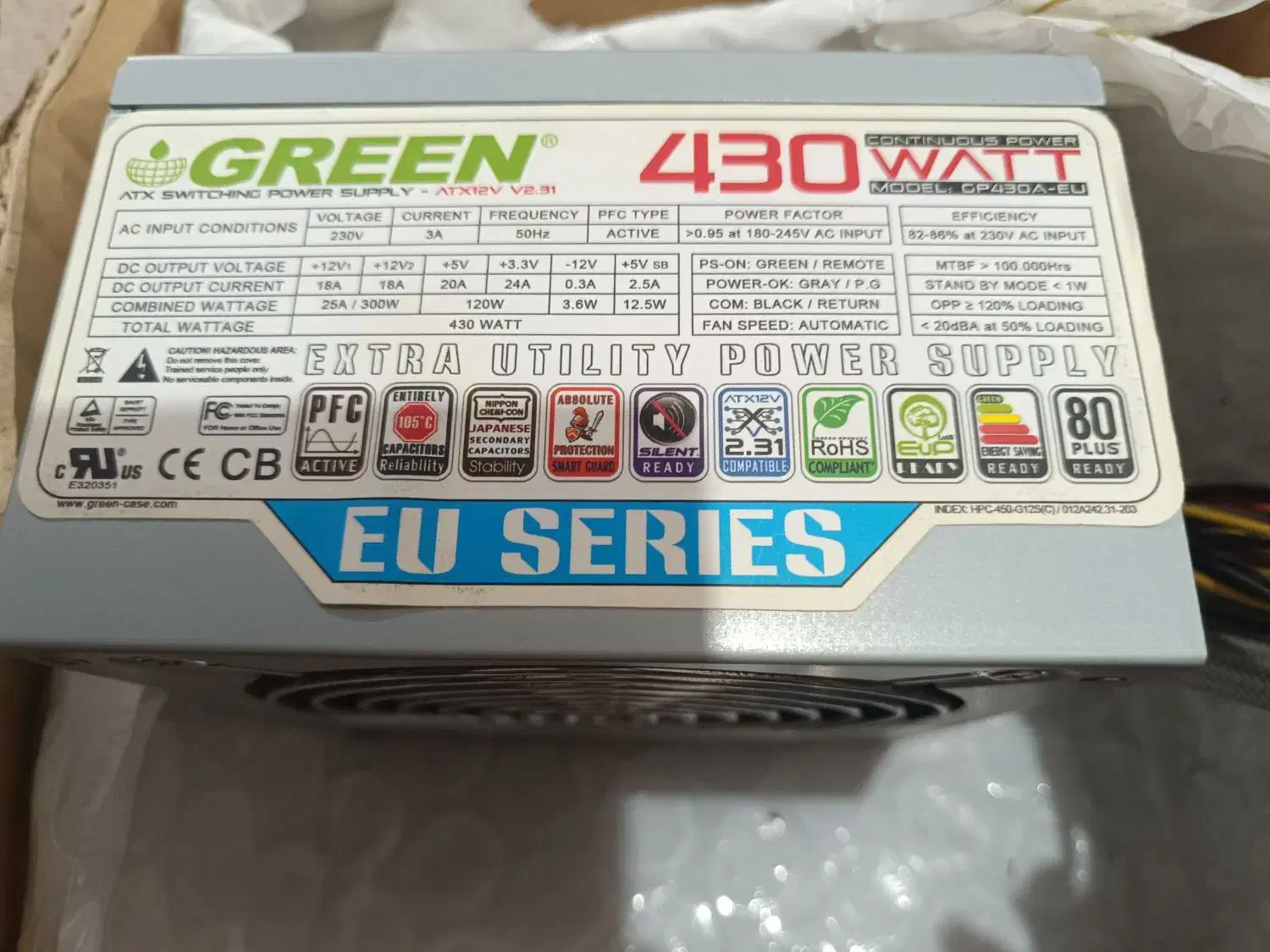 پاور 430 گرین|قطعات و لوازم جانبی رایانه|بندر گناوه, |دیوار