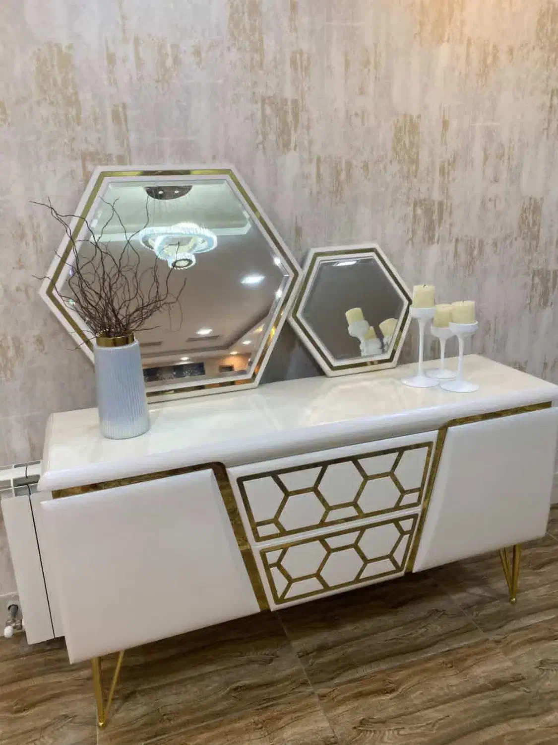 آینه کنسول|بوفه، ویترین، کنسول|برازجان, |دیوار