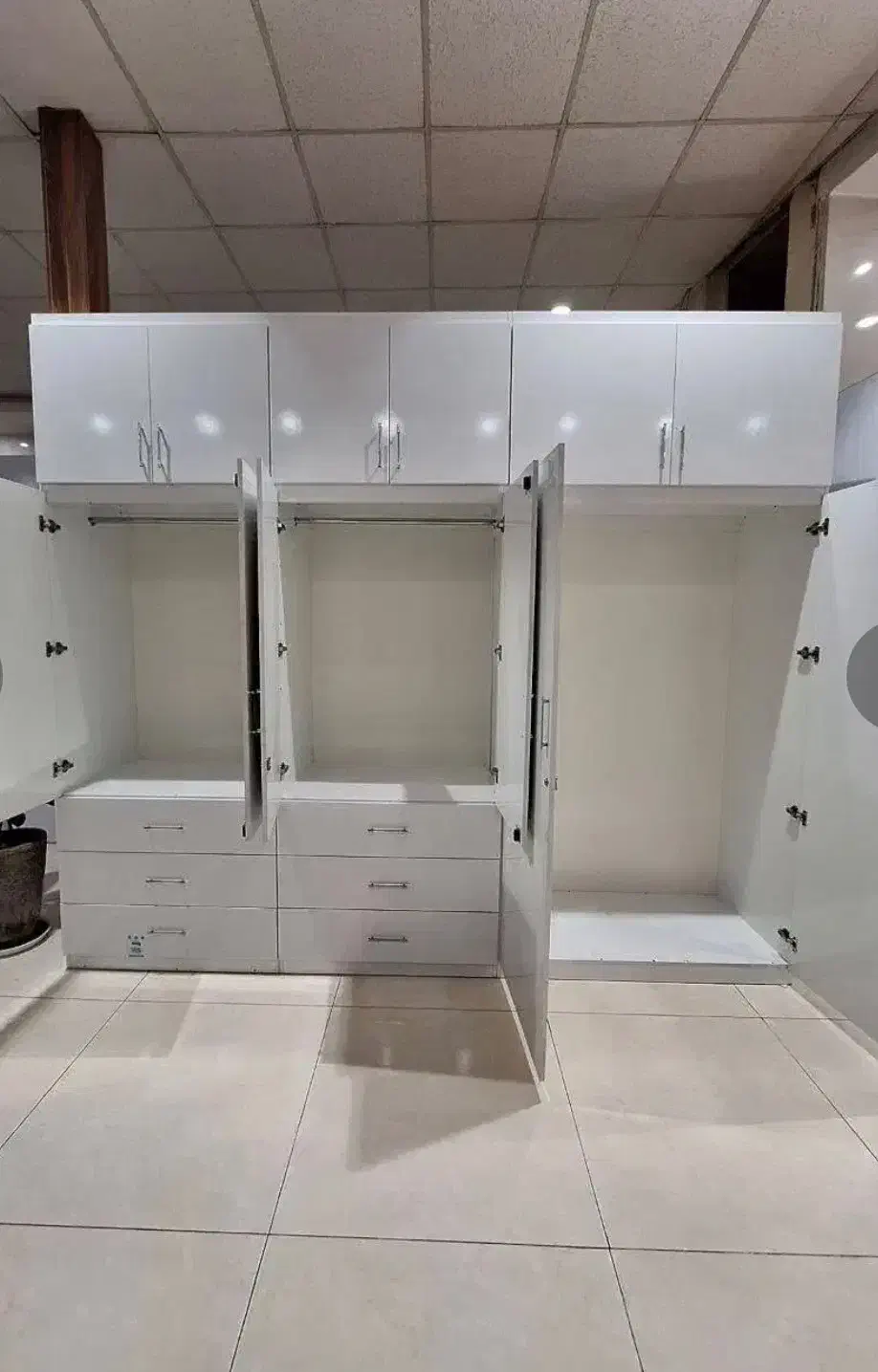 کمد دیواری ۶ کشو جادار|جاکفشی، کمد، دراور|کرج, اتحاد|دیوار