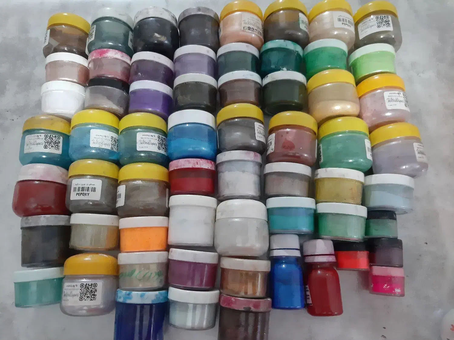 لوازم رزین اپوکسی قیمت نصف|صنایع دستی و سایر لوازم تزئینی|فیروزکوه, |دیوار