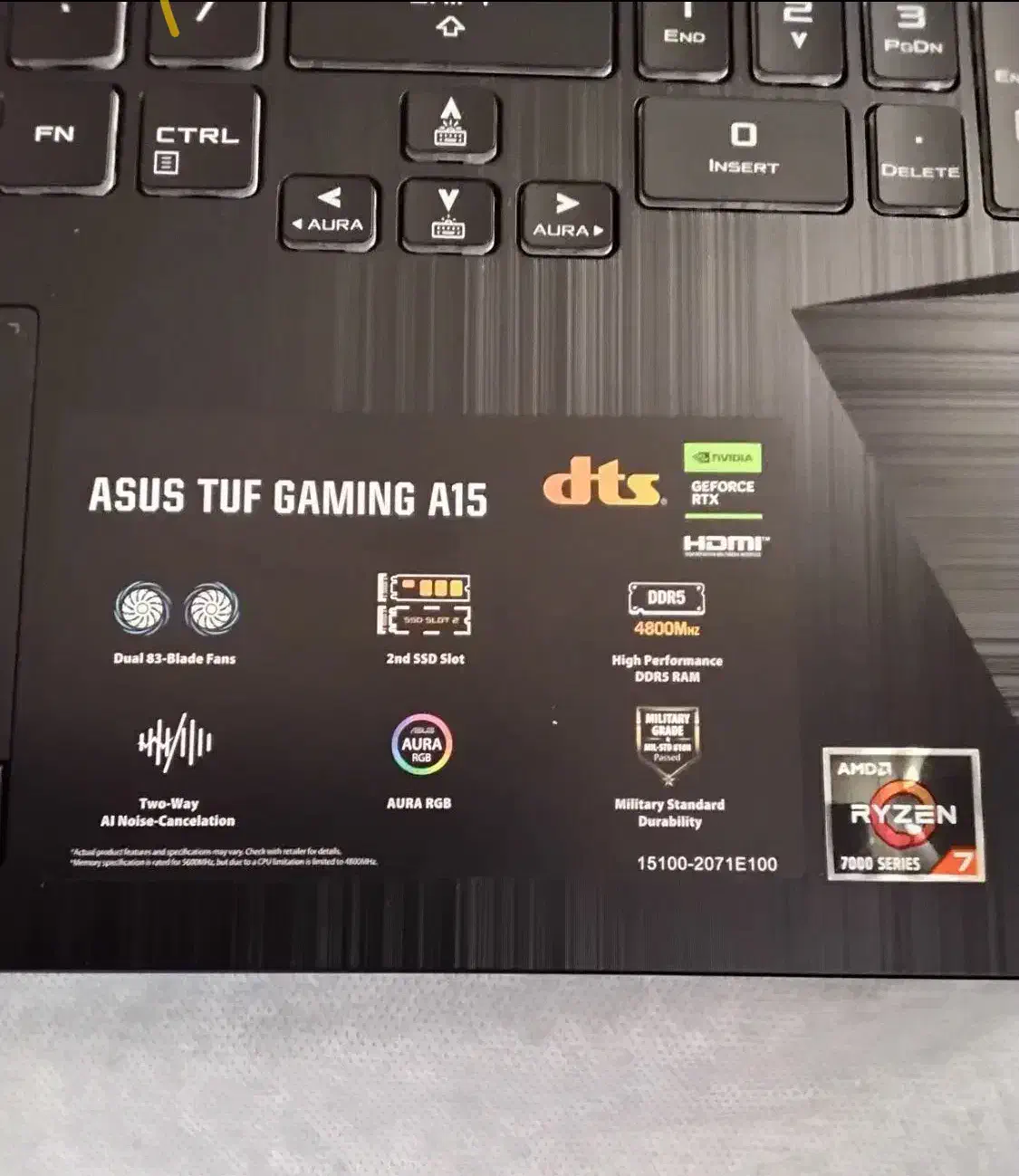 لپ تاپ ایسوس تاف گیمینگ Tuf506(قسطی)|رایانه همراه|اصفهان, خانه اصفهان|دیوار