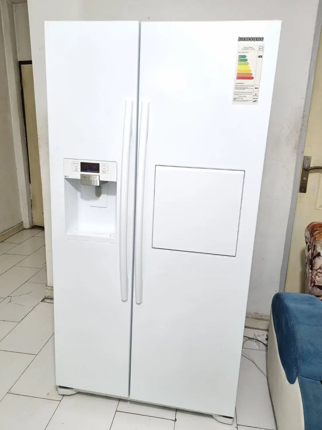 یخچال سایدسامسونگ32فوت اصل کره در حدنونو|یخچال و فریزر|تهران, هاشمی|دیوار