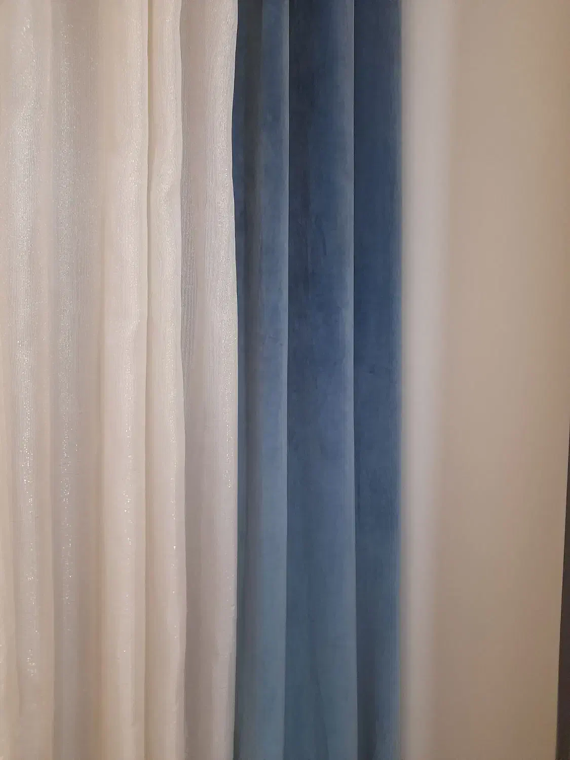 شال مخمل کالیفرنیا آبی فیروزه ای|پرده، رانر، رومیزی|قدس, شهر‌قدس|دیوار