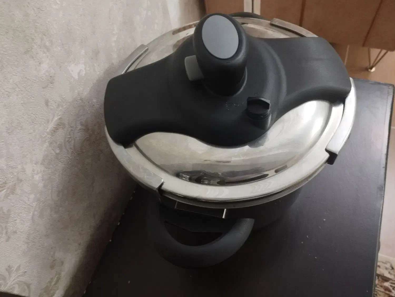 زود پز استیل کاملا نو نصف قیمت بازار|ظروف پختوپز|میانه, |دیوار