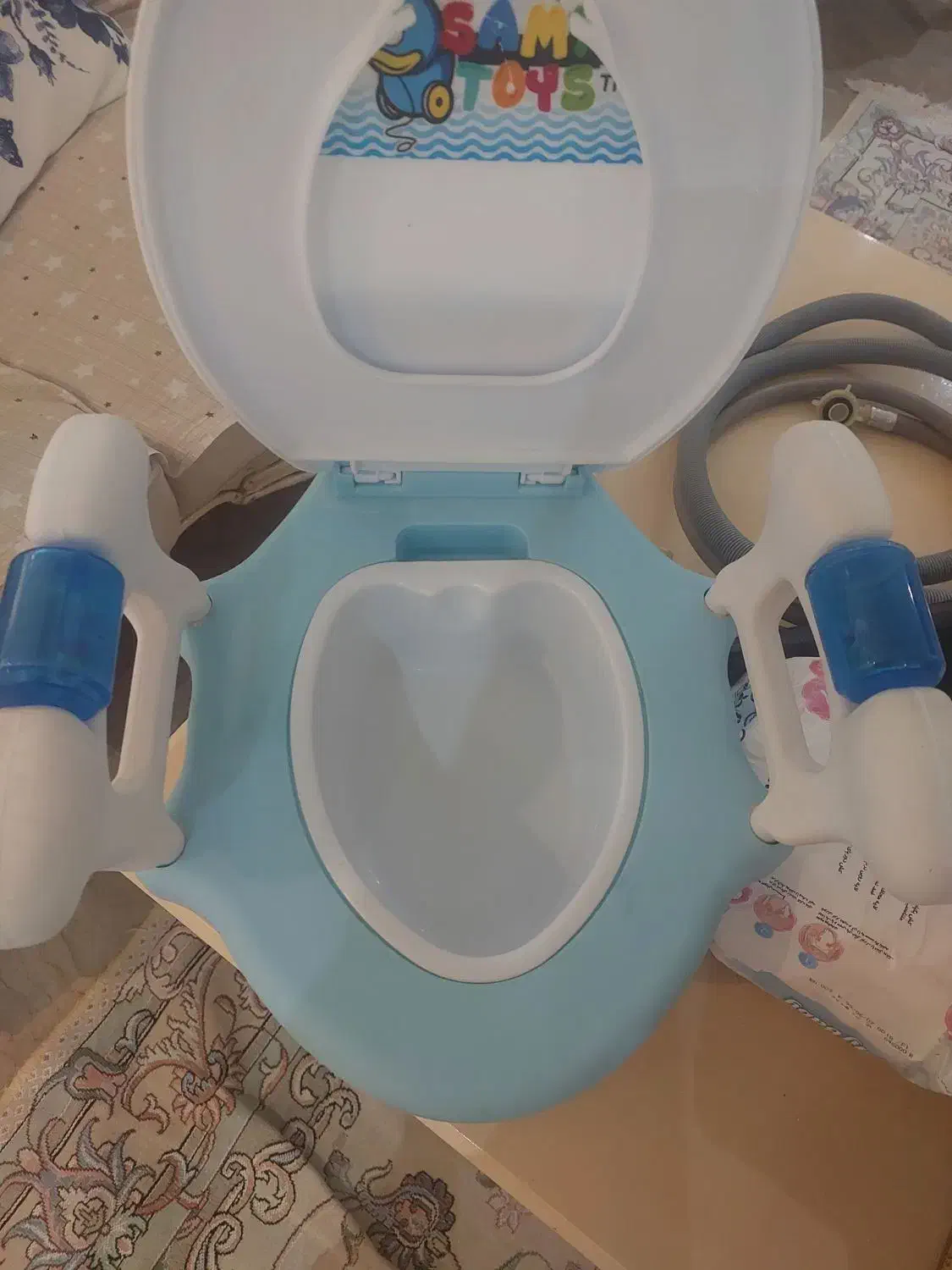 توالت فرنگی همراه با تاپ|اسباب و اثاث بچه|تهران, سازمان آب|دیوار